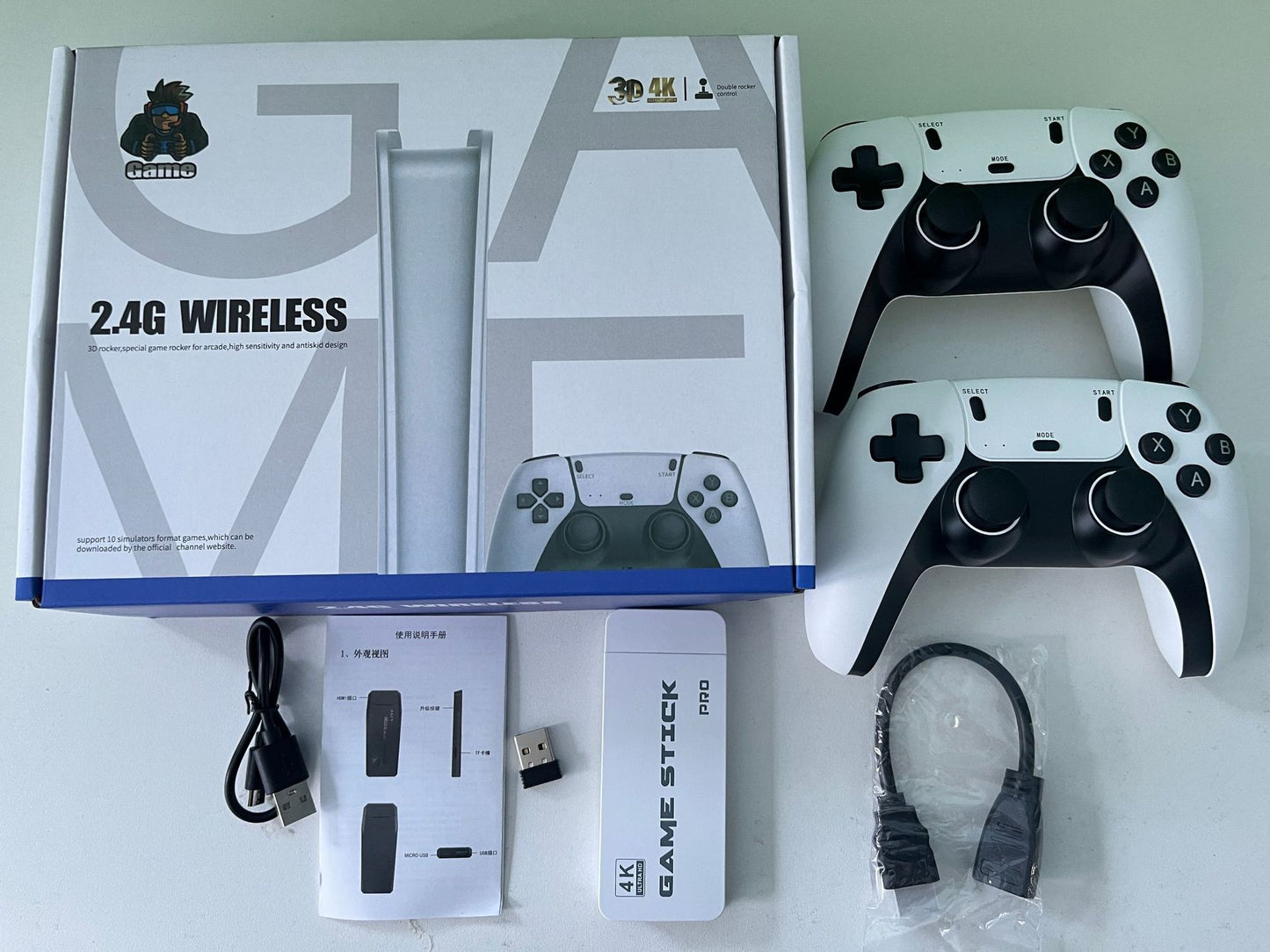 Mini home video game console 4K FULL HD