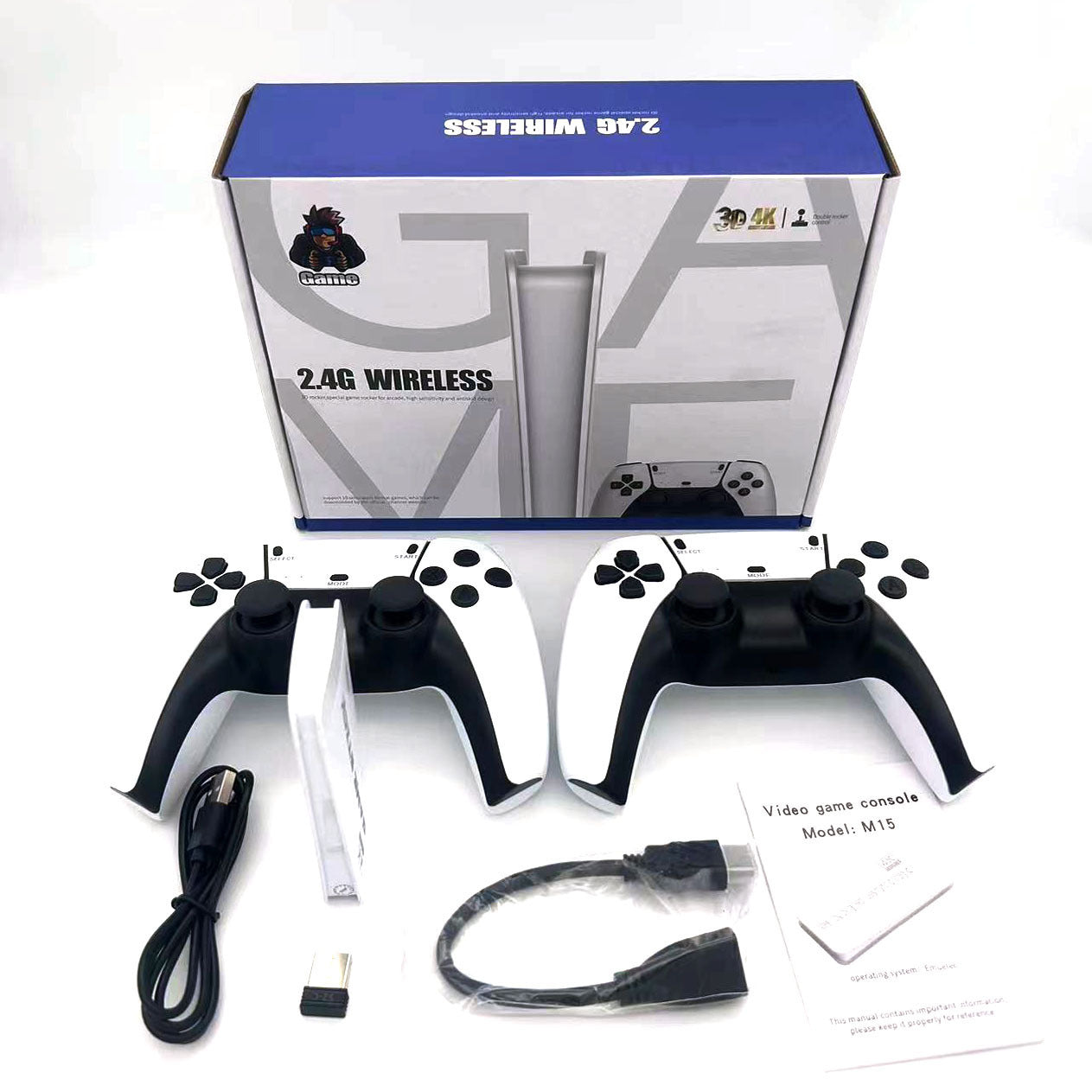 Mini home video game console 4K FULL HD